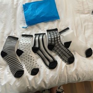 Hosiery style socks Brand New